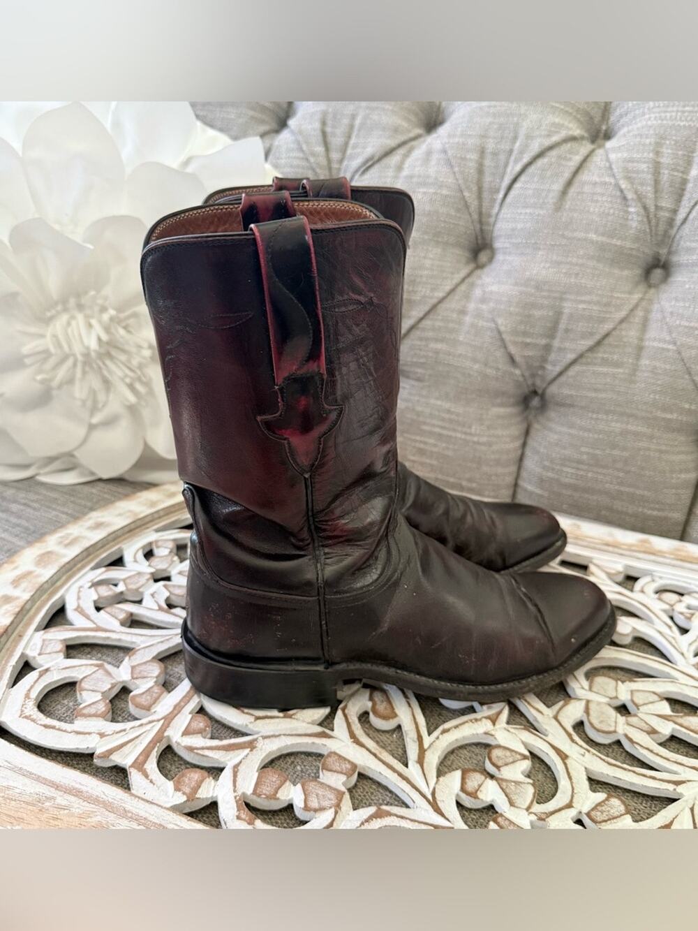 Lucchese Western Cowboy Boots Women’s 7.5 Vintage